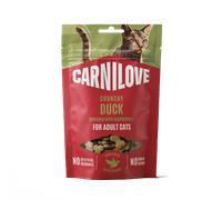 CARNILOVE Cat Crunchy Duck Enriched with Raspberries Treats 50g