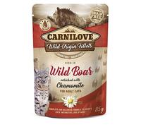 CARNILOVE Cat Pouch Wild Boar with Chamomile | Size: 24x85g