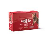 CARNILOVE Cat Pouches in Jelly Multipack 12x85g