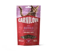 CARNILOVE Cat Soft Buffalo Enriched with Blueberries Treats 50g