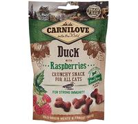Carnilove Cat Crunchy Snacks 50g - Duck with Raspberries