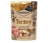 CARNILOVE Dog Freeze-Dried RAW Turkey Snack for Adult Dogs and Puppies 60g