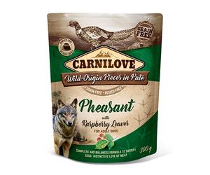 Carnilove Dog Pate Pouch 300g - Pheasant with Raspberry