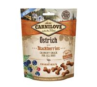 Carnilove Crunchy Dog Snack 200g - Ostrich with Blackberries
