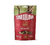 Carnilove Duck enriched with Raspberries Crunchy Cat Treats - 50g