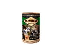 Carnilove Duck & Pheasant Wet Dog Food Grain-Free Tins 6 X 400G