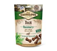 Carnilove Grain Free Semi Moist Dog Treats - Duck with Rosemary - 200g