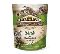 Carnilove Dog Pate Pouch 300g - Duck with Timothy Grass