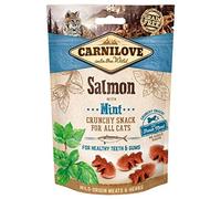 Carnilove Grain Free Crunchy Cat Treats - Salmon with Mint - 50g