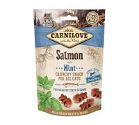Carnilove Salmon with Mint Crunchy Cat Snacks - 50g Bag