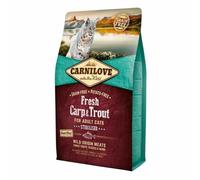 Carnilove Fresh Carp & Trout Complete Adult Cat Food Grain Free 80% Meat Content