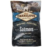 Carnilove Adult Grain Free Dry Dog Food - Salmon - 1.5kg