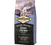 CARNILOVE Grain-Free Salmon And Turkey Puppy Dog Food - 1.5kg