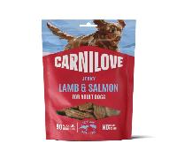 Carnilove Jerky Lamb with Salmon Fillet Dog Treat - 100g