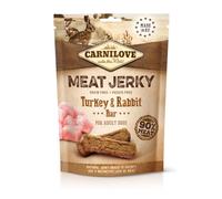 Carnilove Jerky Turkey & Rabbit Bar Dog Treats 100g