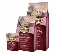 Carnilove Kitten Food Salmon & Turkey Grain-Free Cat High Quality Meal 400g-6kg