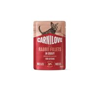 Carnilove Cat Pouch 85g - Rabbit with Marigold