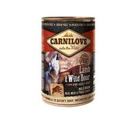 Carnilove Lamb and Wild Boar Dog Food Cans - 6 x 400g Cans