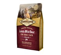 Carnilove Lamb & Wild Boar Dry Cat Food - 2kg