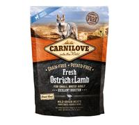 Carnilove Ostrich and Lamb Small Breed Adult Dog Food - 1.5kg