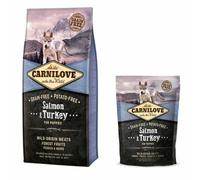 Carnilove Puppy Food Salmon & Turkey Grain Potato Free Dry Dog Feed 1.5kg 12kg