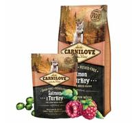 Carnilove Puppy Food Salmon & Turkey Grain Potato Free Large Breed Dry Dog Feed