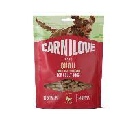 Carnilove Quail Enriched with Oregano Soft Dog Treats - 200g