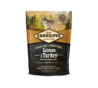 Carnilove Salmon and Turkey for Large Breed Adult Food - 1.5kg