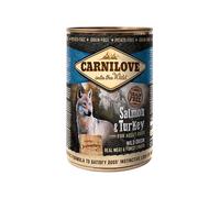 Carnilove Salmon and Turkey Wet Adult Dog Food - 6 x 400g