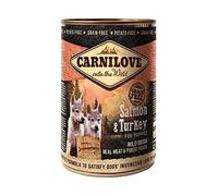 Carnilove Salmon and Wet Puppy Food - Turkey x 6