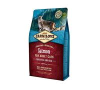 Carnilove Salmon Sensitive & Long Hair Dehydrated Cat Food 400 g - 400 g