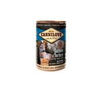 Carnilove Salmon & Turkey Wet Dog Food Grain-Free Tins 6 X 400G