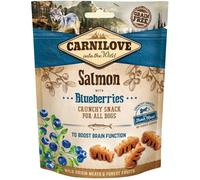 Carnilove Grain Free Crunchy Dog Treats - Salmon with Blueberries - 20