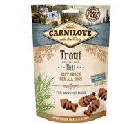 Carnilove Grain Free Semi Moist Dog Treats - Trout with Dill - 200g