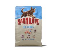 Carnilove True Fresh Fish and Turkey Dry Cat Food - 400g