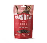Carnilove Turkey enriched with Catnip Soft Cat Treats - 50g