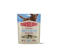Carnilove Turkey & Salmon Freeze-Dried Raw Dog Treats 60g Grain Free Topper