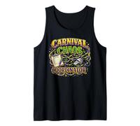 Carnival Chaos Coordinator Parade Men Women Mardi Gras Party Tank Top