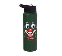Carnival Clown Face Circus Costume Kids Men Women Carnivals Stainless Steel Insulated Water Bottle