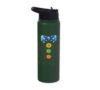 Carnival Clown Face Circus Costume Kids Men Women Carnivals Stainless Steel Insulated Water Bottle