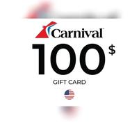 Carnival Cruise Gift Card 100 USD Key - UNITED STATES