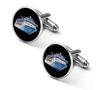 Carnival Cruise Ship Mens Cufflinks Classic Shirt Cuff Links
