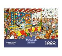 Carnival Game Booth Bonanza Wooden Jigsaw Puzzle Waterproof 1000 Piece Puzzles for Adults Challenging And Brainteasing Home Decoration