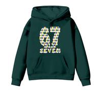 Carnival Print Girls Hooded Fleece Pullover Soft Warm Sweatshirt with Pockets for Playful Everyday Comfort Plain Black T Shirt Kids Sequin Waistcoat Jumper Teens Toddler