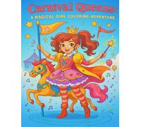 Carnival Queens: A Magical Girl Coloring Book: Carnivalcore Fantasy for All Ages