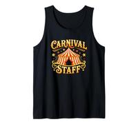 Carnival Staff Matching Party Circus Crew Costume Funny Tank Top