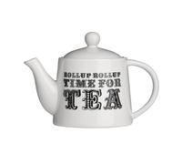 Carnival Teapot White Dolomite, 0.6 Litres