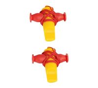 Carnivals Whistles Orff Instrument With Polished Surfaces Travel Friendly Neck Cord Design Small Music Whistles Festival Dance Accessory