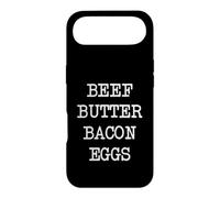 Carnivore beef butter bacon eggs meat eater diet meat keto Case for iPhone Air