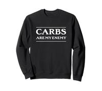 Carnivore Diet Carbs Are My Enemy Keto and Carnivore Sweatshirt